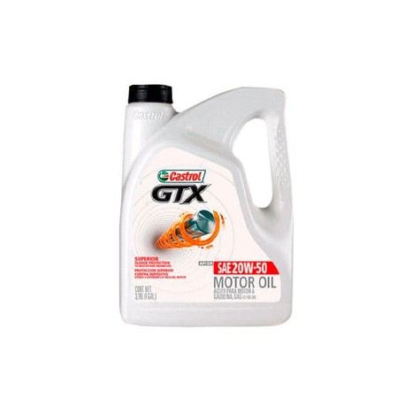 Aceite para motor  gas. 50 4 lt 20W-50 CASTROL