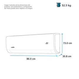 Aire Acondicionado Mini Split Inverter Solo Frío 220 V 2 Toneladas