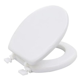 Asiento para wc acojinado blanco