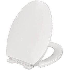 Asiento para wc alargado blanco