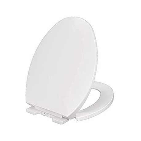 Asiento para wc alargado blanco