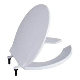 Asiento para wc alargado blanco