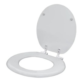 Asiento para wc madera blanco