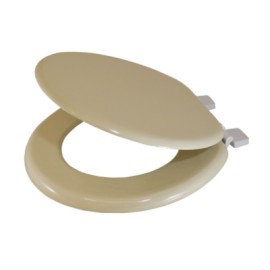 Asiento para wc madera hueso