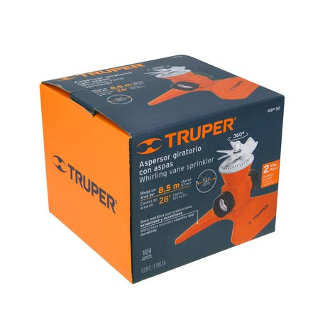 Aspesor Para Riego Metal Con Aspas TRUPER ASP-50