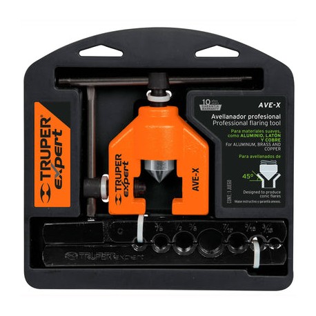 Avellanador Para Tubo Tipo Pinza Truper AVE-X