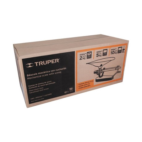 Bascula Con Cucharon 17082 Truper 2 Kg BAS-2M