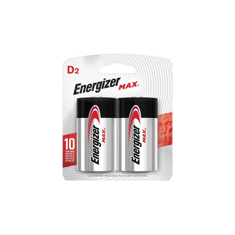 Batería D Alcalina Energizer 1.5 Volts E95BP2