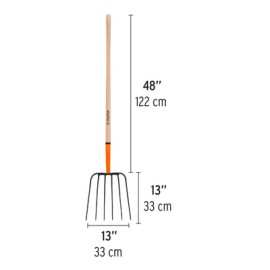 Bieldo Agricola M/l Truper 6 Picos BPJ-6