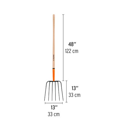 Bieldo Agricola M/l Truper 6 Picos BPJ-6