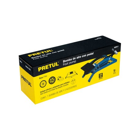 Bomba Para Inflar Llantas De Pedal 21693