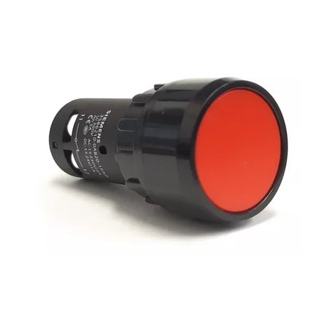 Botón Pulsador Para Foco Siemens 3SU Rojo