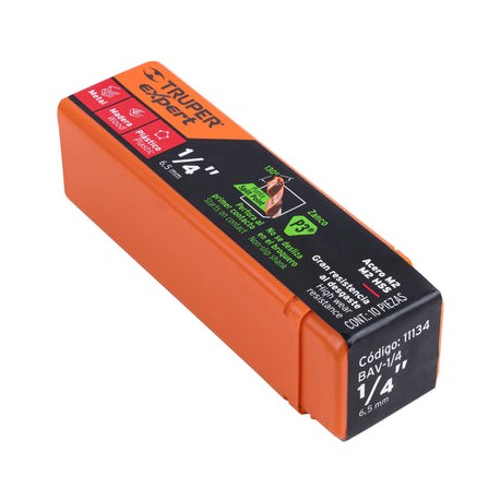 Broca Para Fierro Truper 1/4 IN BAV-1/4