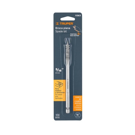 Broca Para Madera Manita Truper 5/16 In BPT-5/16