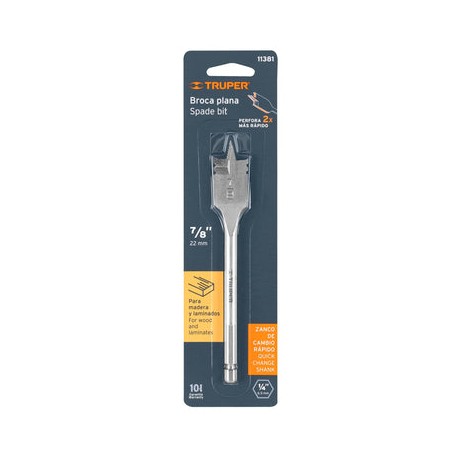 Broca Para Madera Manita Truper 7/8 In BPT-7/8