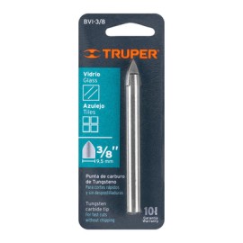 Broca Para Vidrio Truper 3/8 BVI-3/8