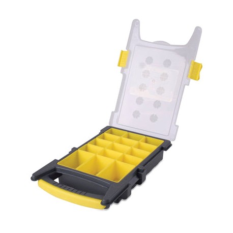 Caja organizadora plástica 8" x 13" x 2" Surtek