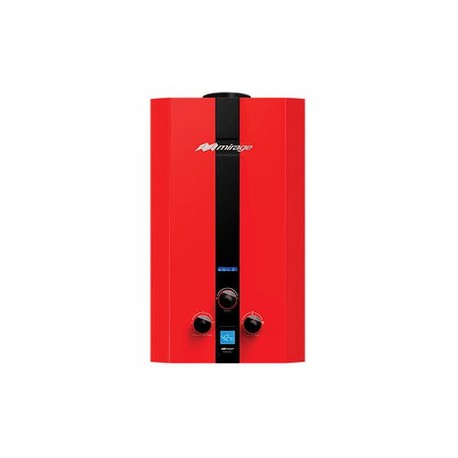 Calentador de agua instantáneo 6 lt x min. ROJO
