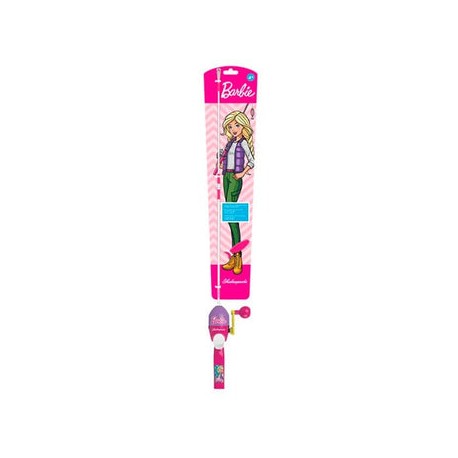 caña para pescar barbie 75 cm SHAKESPEARE