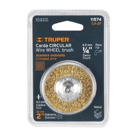 Carda Circula Para Taladro Fino Truper 2 In CA-2F