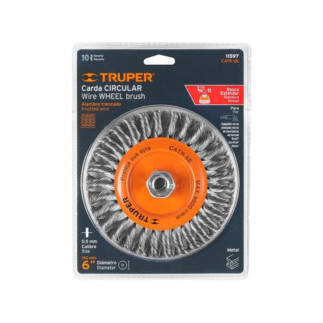 Carda Circular 6 Truper CATR-6E
