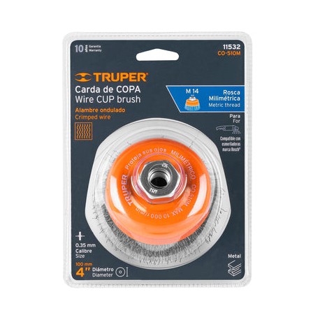 Carda Copa 4 Truper CO-510M