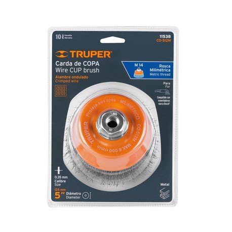 Carda Copa 5 Truper CO-512M