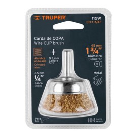 Carda Copa Para Taladro Fino Truper 1 3/4 In CO-1 3/4F