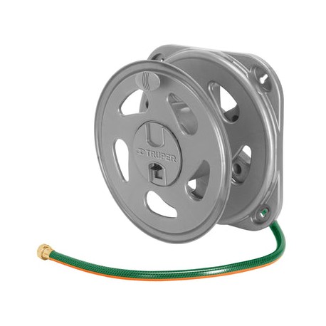 Carrete Para Manguera Fijo Truper PORMA-50
