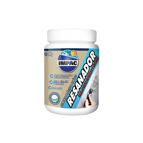 Cemento plást. acrílico 1 lt blanco