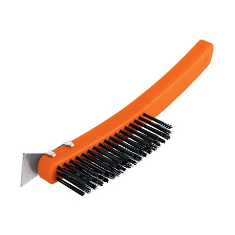 Cepillo De Alambre Con Mango- Espatula Truper 3 X 17 CEA-18E