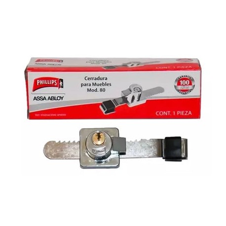 Cerradura Para Vitrina Cristal