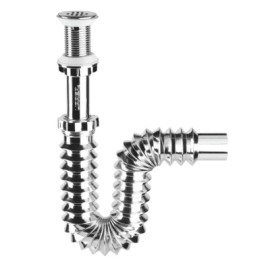 Céspol p/lavabo Flex cromo