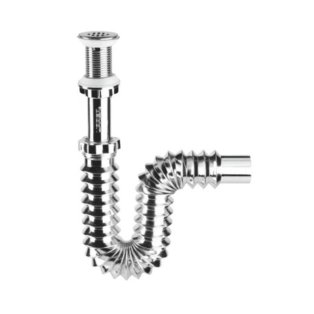 Céspol p/lavabo Flex cromo
