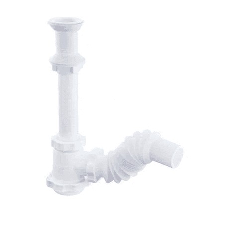 Céspol para fregadero PVC con registro