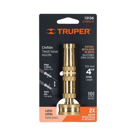 Chiflon Para Manguera Metal Truper 4 CHMA-4