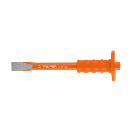Cincel Corte Frio Con Grip Truper 1 X 12 In C-1X12G