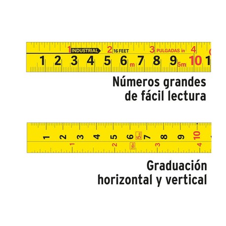 Cinta Métrica Contra Impacto Truper 3 Mt FH-3M