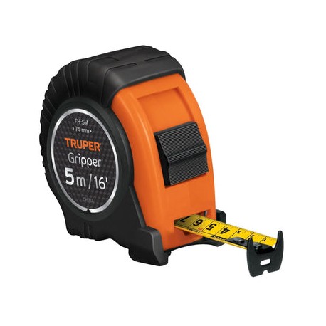 Cinta Métrica Contra Impacto Truper 5 Mt FH-5M