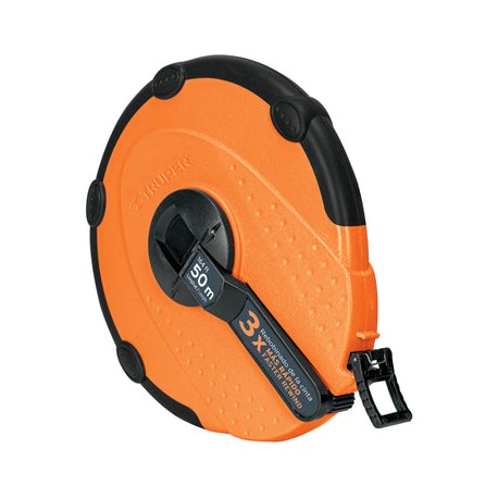 Cinta Metrica F. Vid. Con Caja Truper 50 Mt TP50ME