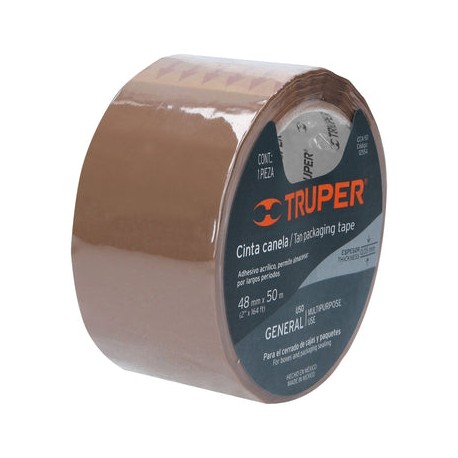 Cinta Para Canela Empaque Truper 2 X 50 Mt CCA-50