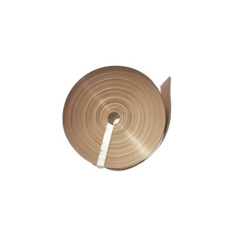 Cinta plástica para malla ciclónica 3 mt² x 63 mm beige