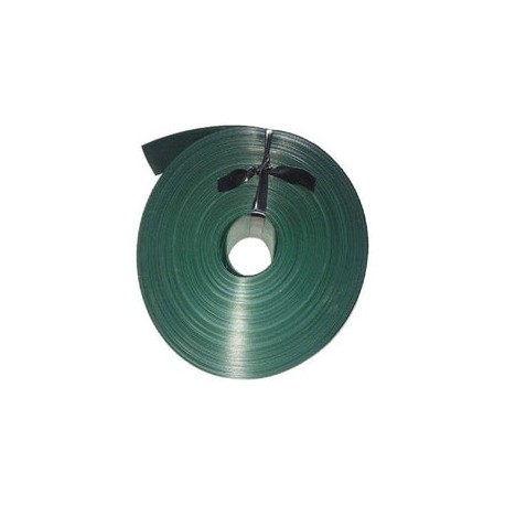 Cinta plástica para malla ciclónica 6 mt² x 63 mm verde pasto